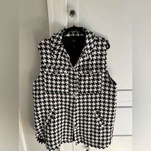 River Island Houndstooth Vest